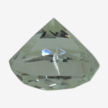 Diamond crystal paper press