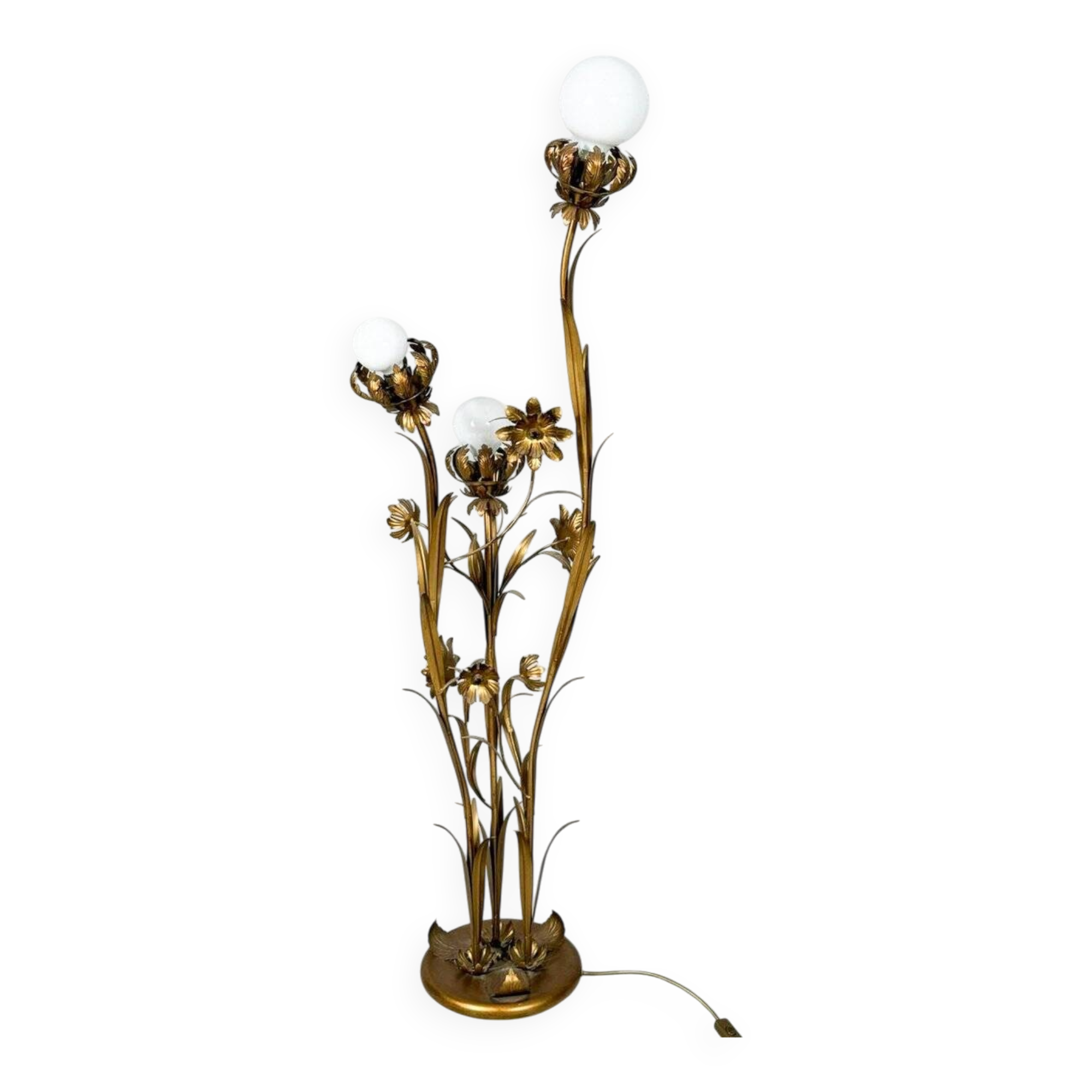 Hollywood Regency floor lamp by Hans Kögl, 1970s