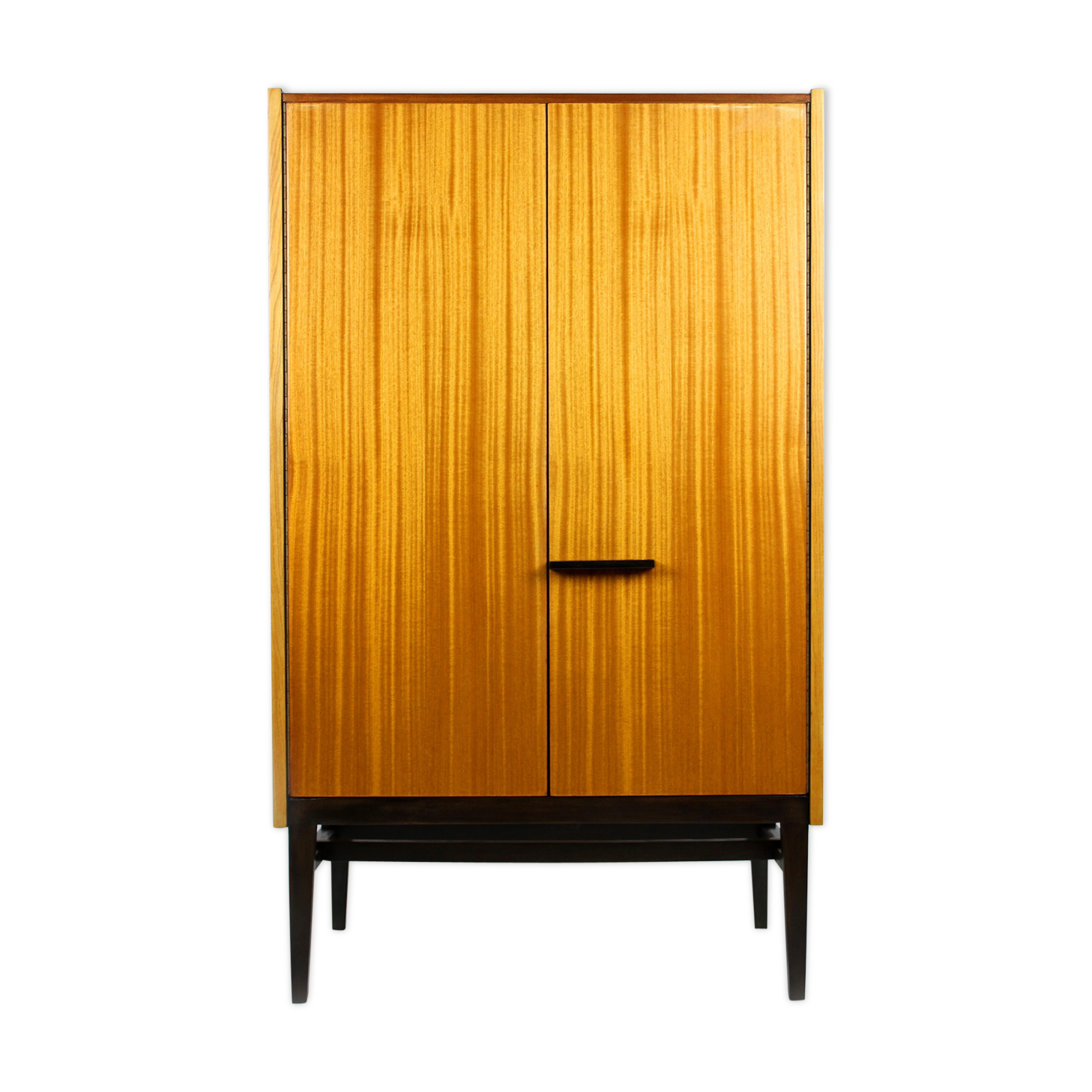Small Mid-Century Wardrobe by František Mezulaník for UP Bucovice, 1960s