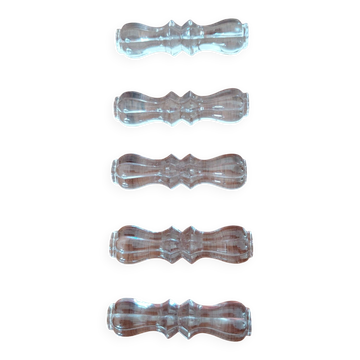 Box of 5 knife holders Royal Glassworks of Champagne