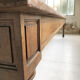 Table de ferme métier 4m chêne XXL