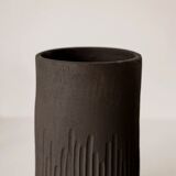 Black Stripe vase, Claycraft