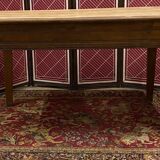 Solid wood farmhouse table of 127 cm