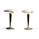 Paire de lampes de table du milieu du siècle