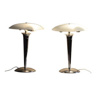 Pair of midcentury table lamps