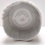 Irregular Shaped Grey Earthenware Vase by Rosenthal, Italy
