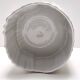 Irregular Shaped Grey Earthenware Vase by Rosenthal, Italy