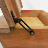 Desk and chair, industrial