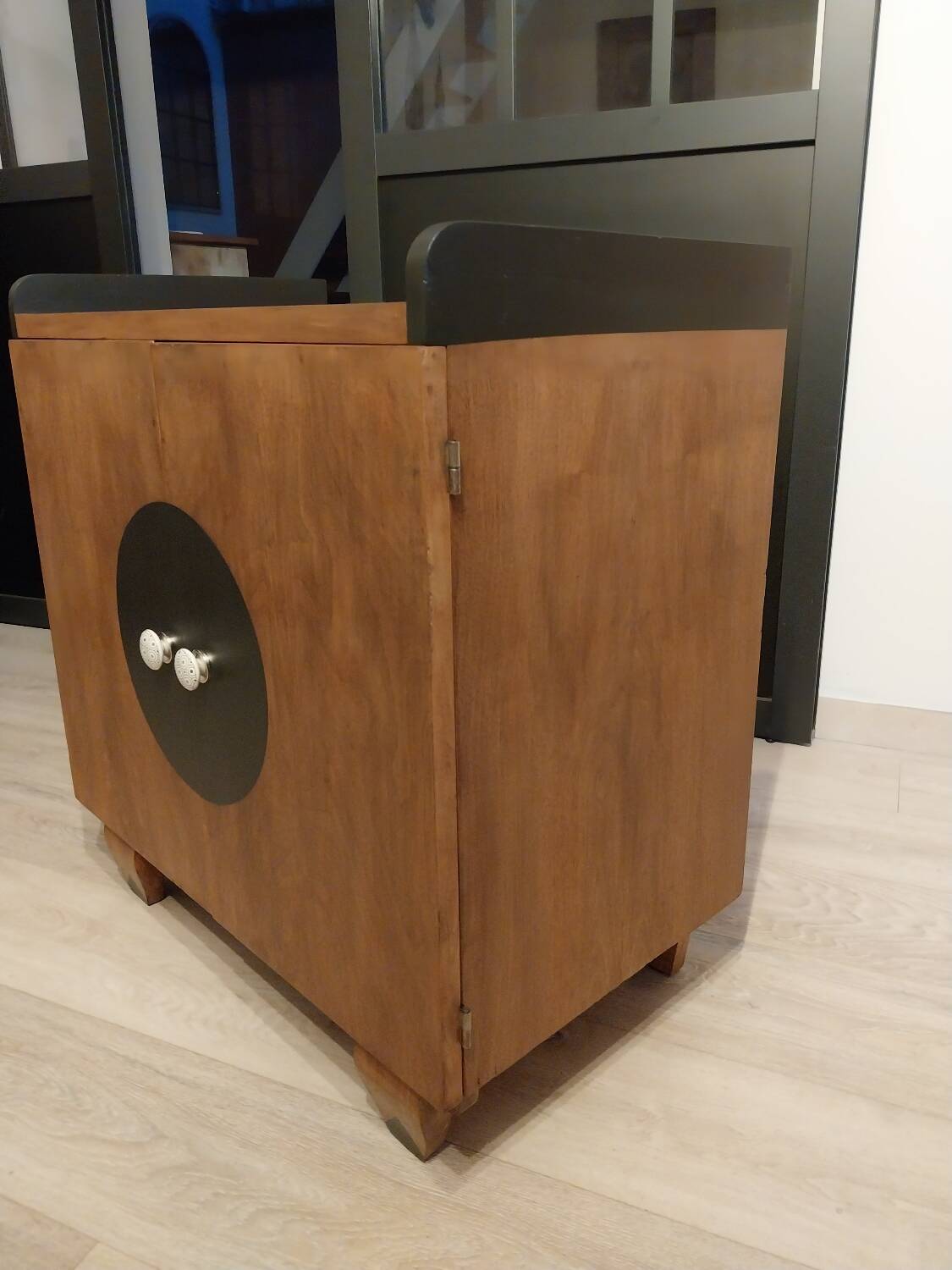 Art Deco bar cabinet