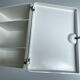 Pharmacy Cabinet Vintage Storage, Italy, 60s, White Melamine