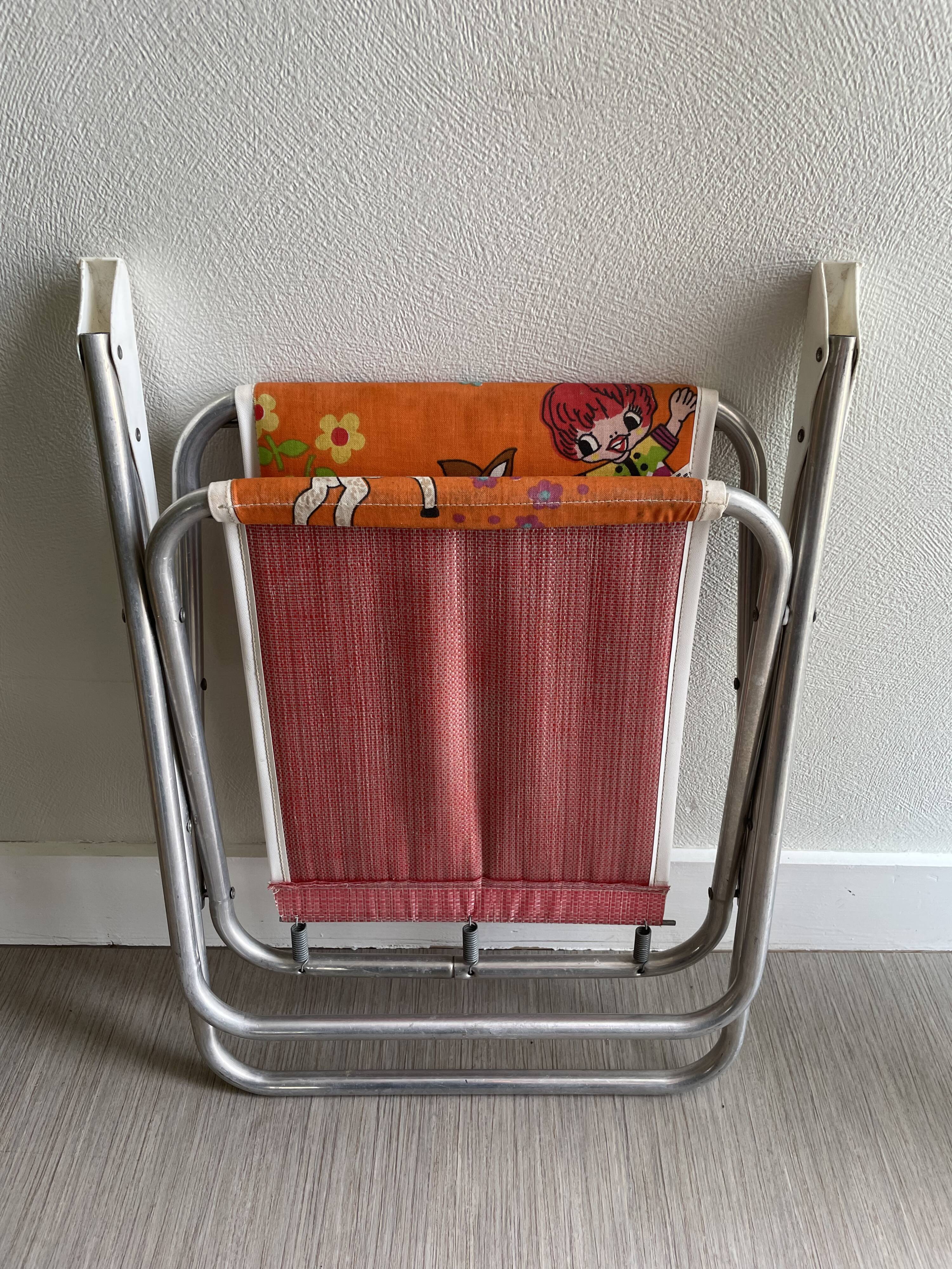 Vintage children's camping chair