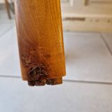 Solid elm bedside table