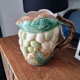 Pitcher in Slurry bunch of grapes