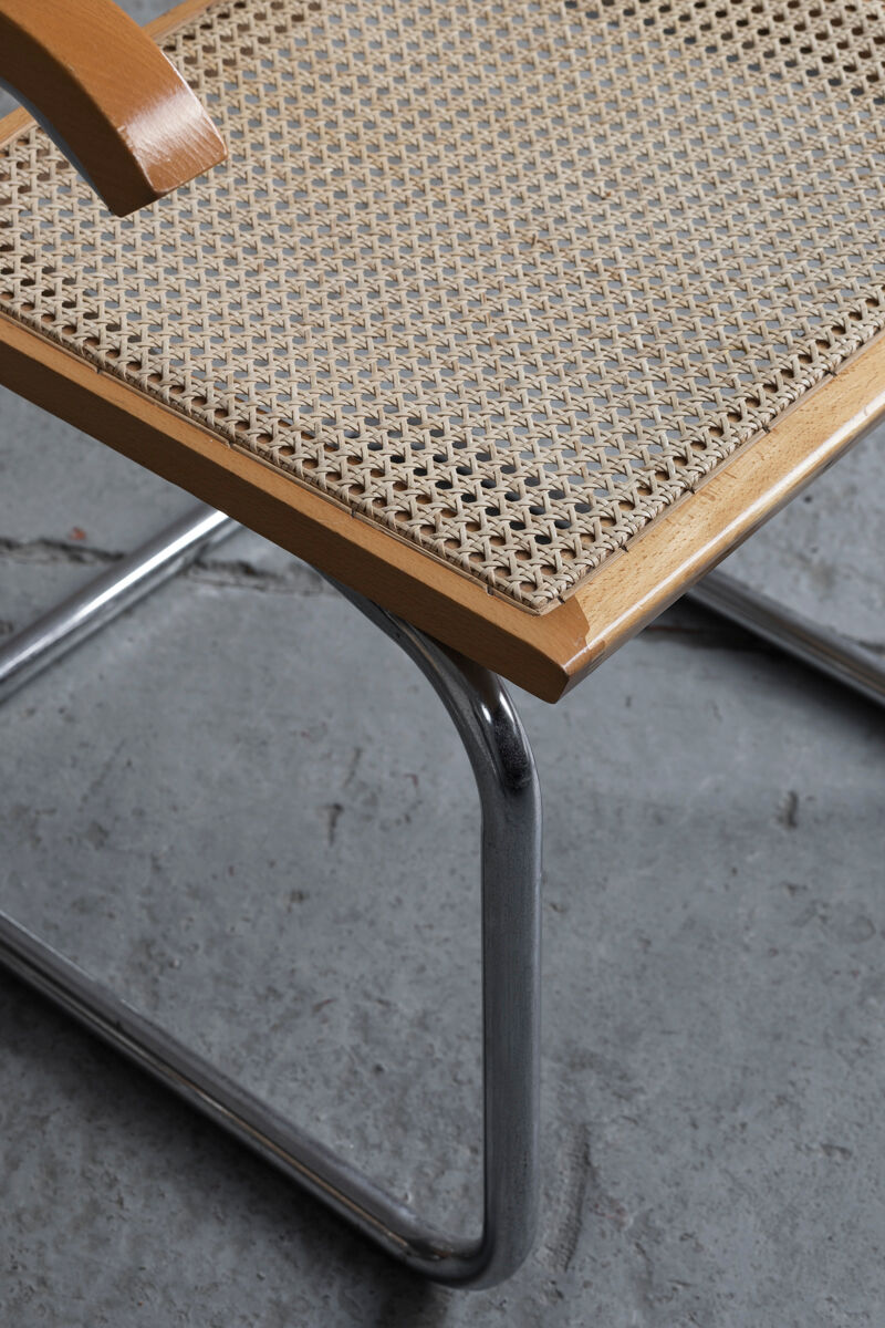 Set of 4 ‘Cesca’ dining chairs Marcel Breuer, Italy, 1970’s