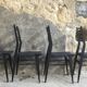 Set of 4 chairs by Alfred Hendrickx for Belform - design 1950