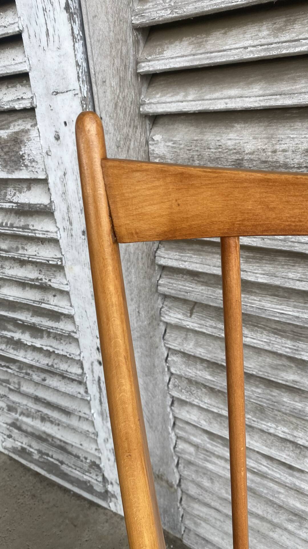 Série de 6 chaises scandinave 1960