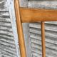 Série de 6 chaises scandinave 1960