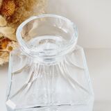 Cast crystal decanter