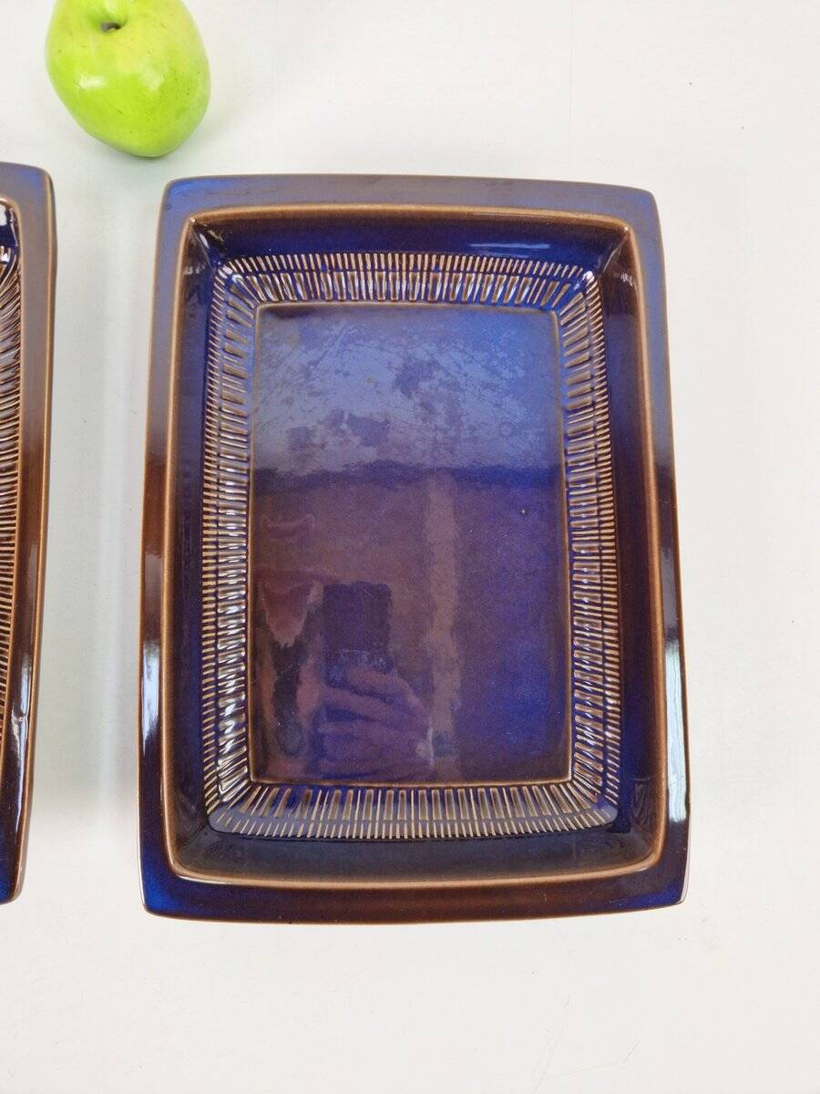 Vintage Swedish Oven Dish by Berit Ternell for Gefle, 1960, Set of 2