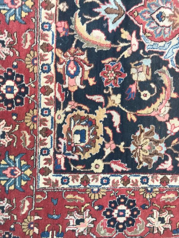 Carpet old Persian Tabriz done hand 200 X 300 cm