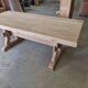 Monastery farmhouse table sandblasted