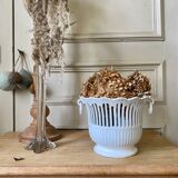 Openwork pot cache in malicorne earthenware