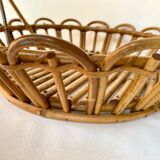 Panier corbeille en rotin