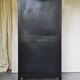 Black and wood bookcase