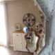 Art deco mirror 72x45cm