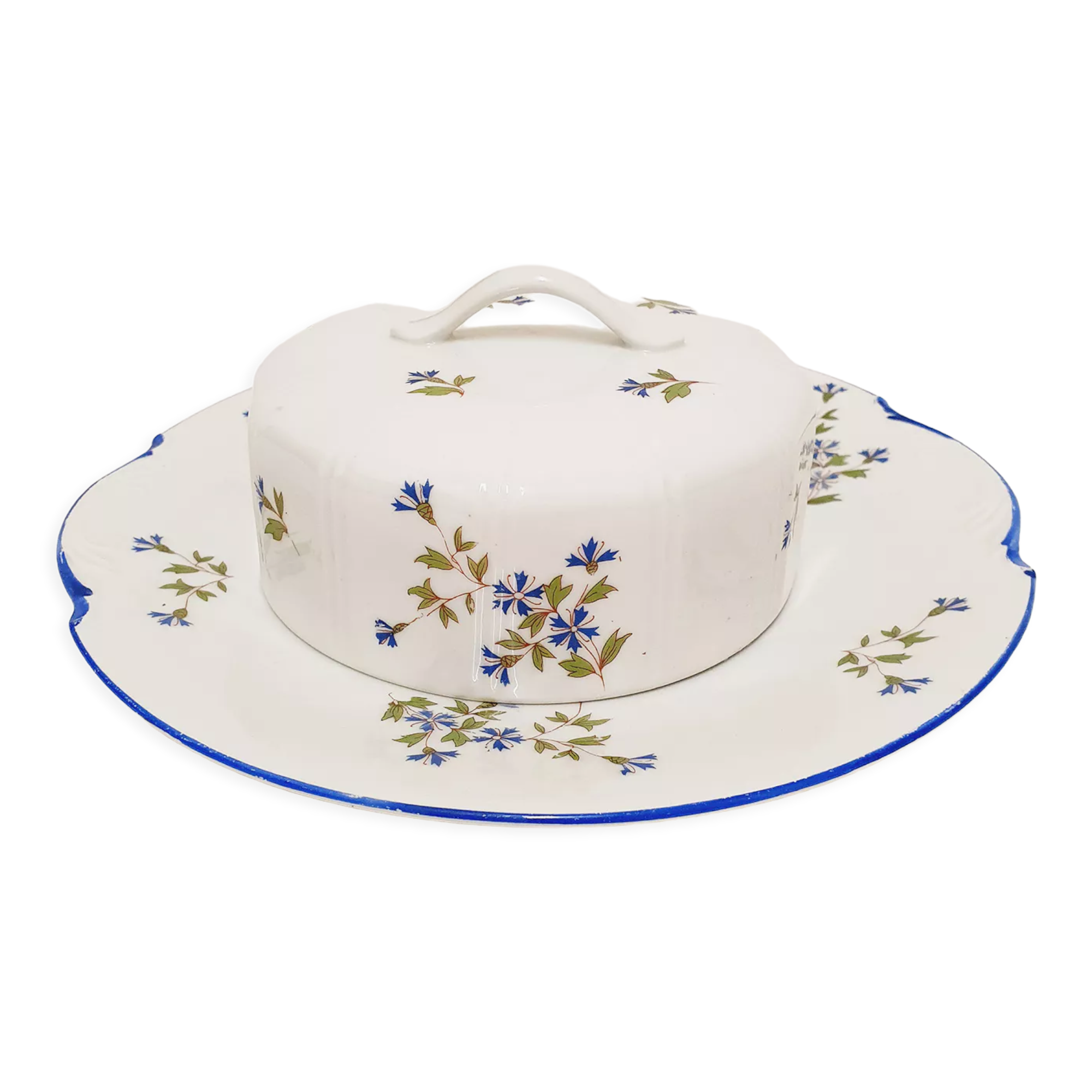 Porcelain Blueberry Cheese Bell