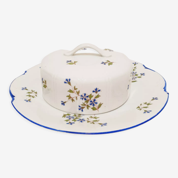 Cloche à Fromage Bleuets Porcelaine