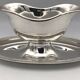 Saucière en métal argenté christofle modèle perle