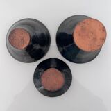 Set of 3 signed bowls