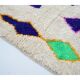 Colorful Berber carpet 207 x 128cm