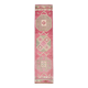 Pink Cream Turkish Runner Rug, 70x309Cm