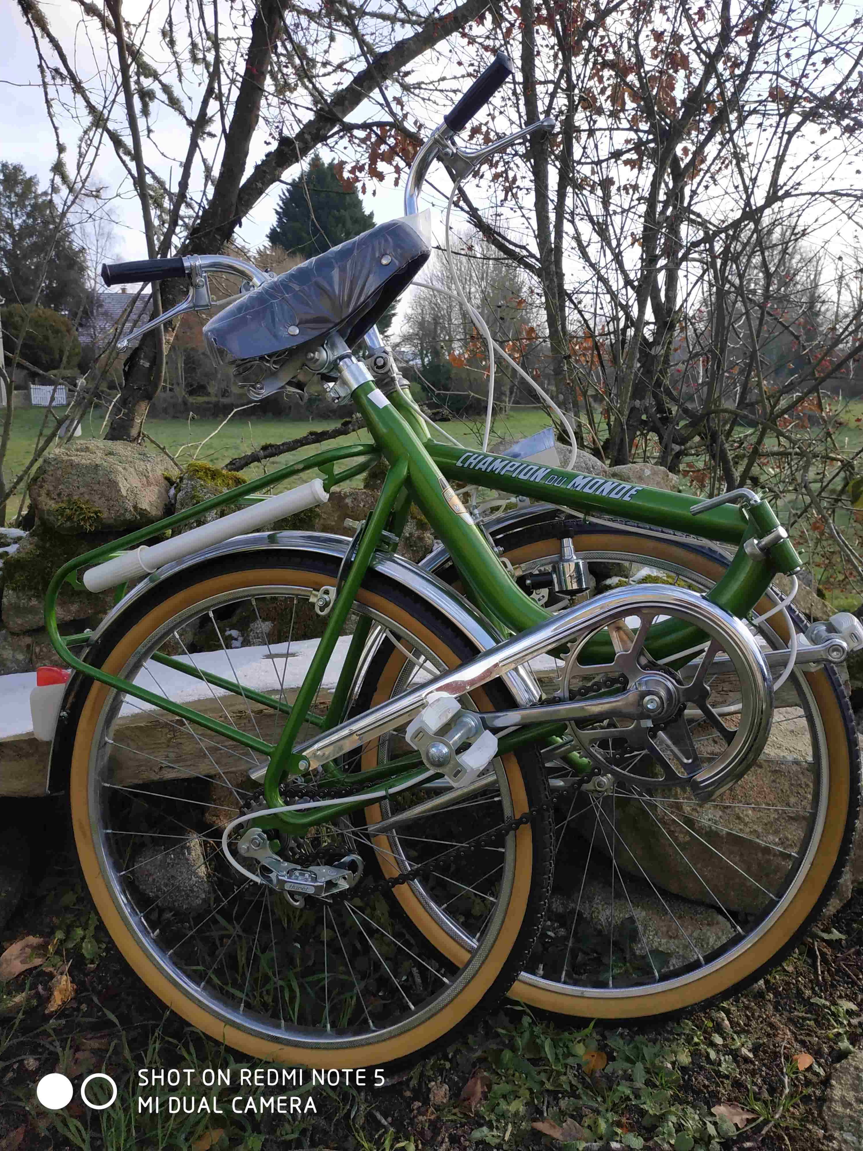 Mixed folding bike adult teen seventies vintage new state