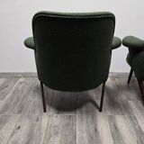 Fauteuils boucle du milieu du siècle