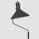 Hoogervorst Paperclip wall lamp, 50s