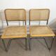 Paire de chaises Marcel Breuer -Cesca - made in Italy 