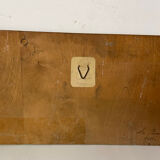 A pair of old paintings on wood.