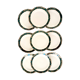 Dessert plates X9 Ceranord