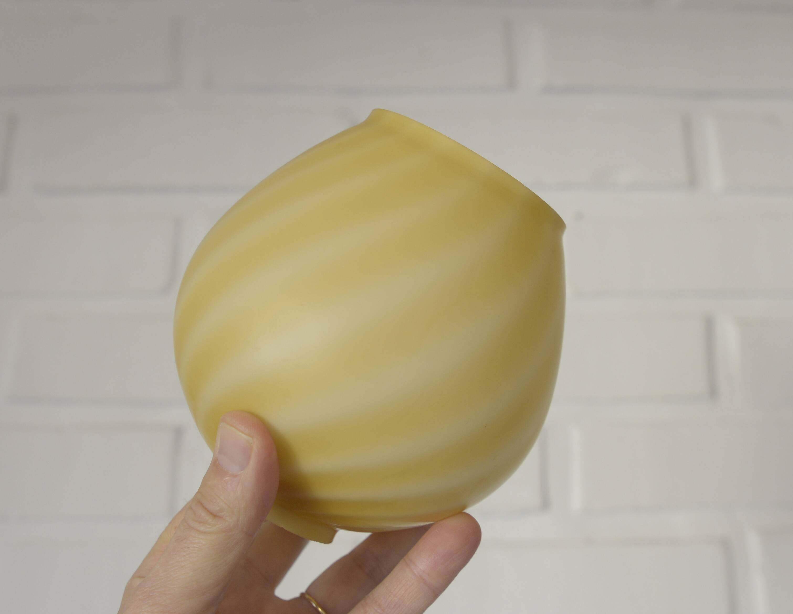 Vintage orange table lamp retro bedside light 1970's  MCM desk lamp