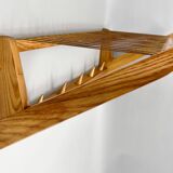 Mid-century Wooden Wall Hanger by ULUV, Czechoslovakia, 1960s