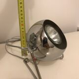 Set of 3 metal lamps to install "headlight type"