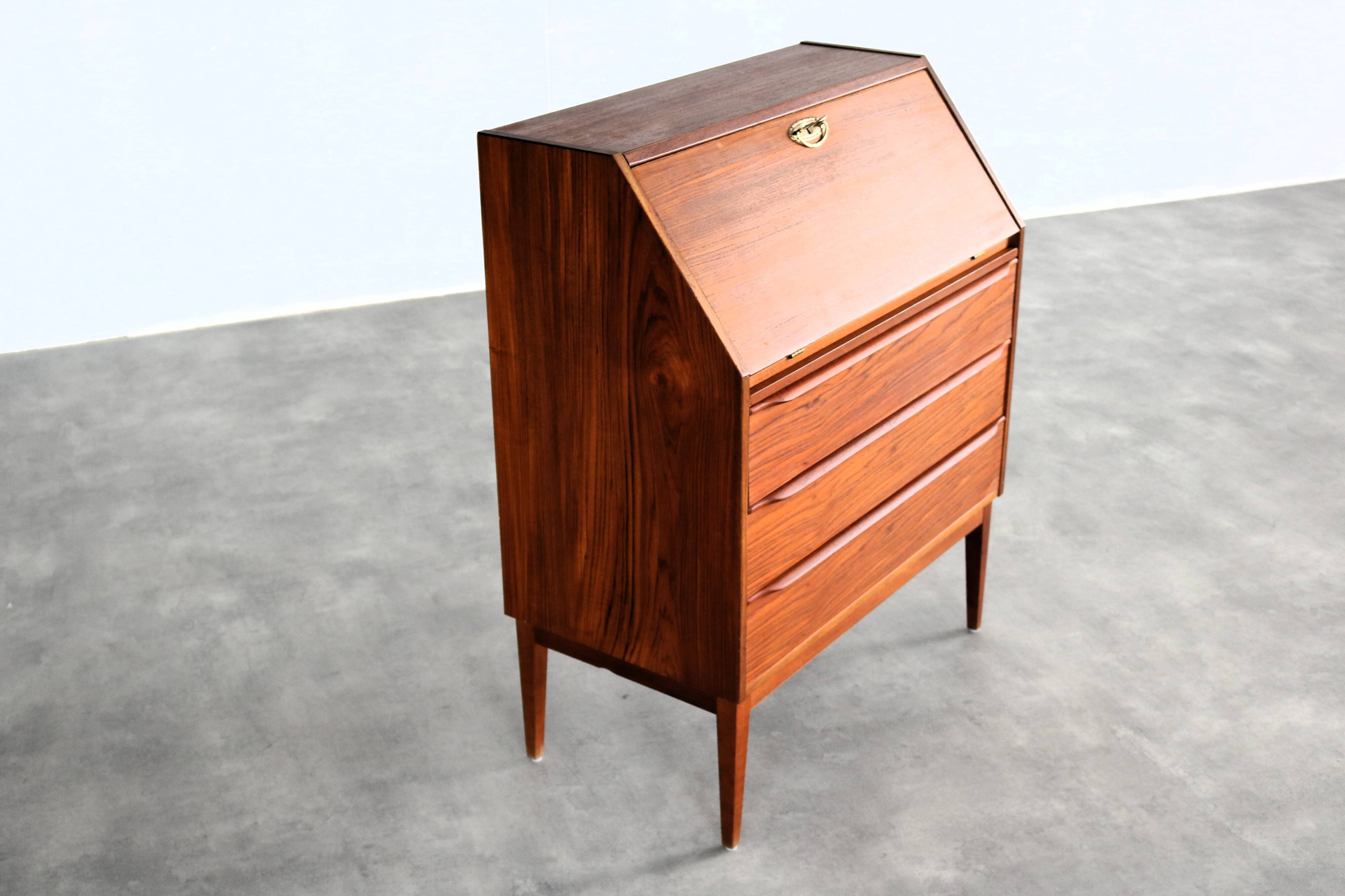 Vintage secretary | desk | teak | 60s | sweden