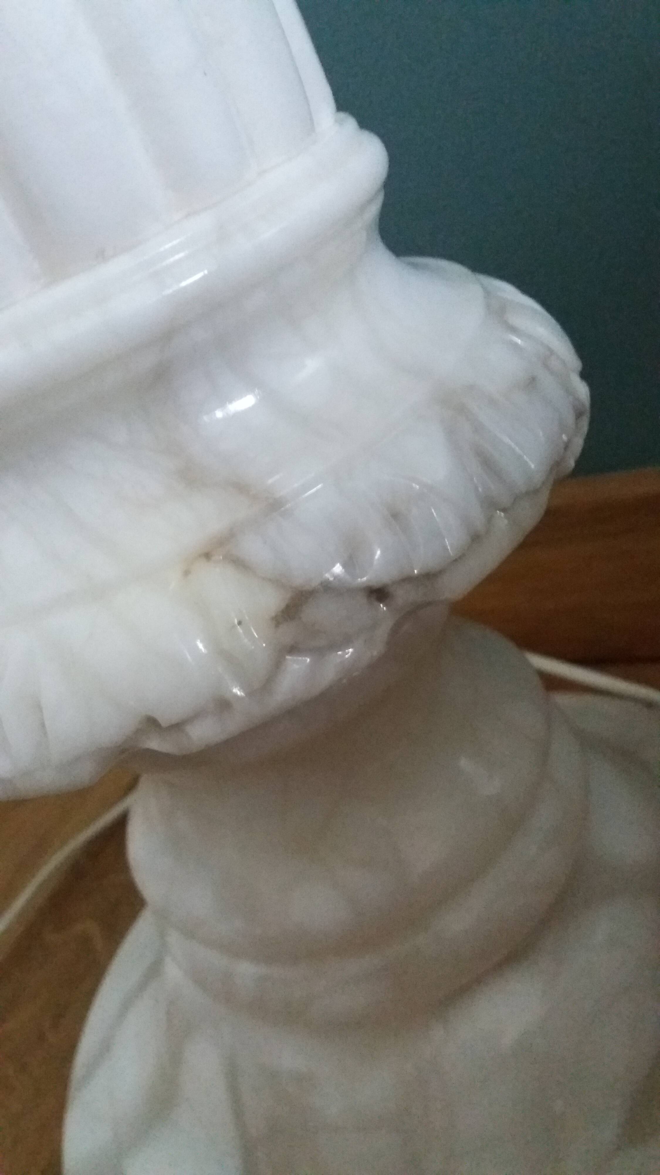 Alabaster light column