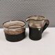 Ceramic set consisting of a sugar bowl and a milk jug from Finns keramik Denmark.