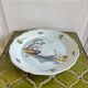 Decorative ceramic plate with "The Wolf and the Lamb" design