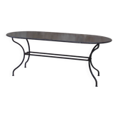 Table fer forgé ovale ardeco©