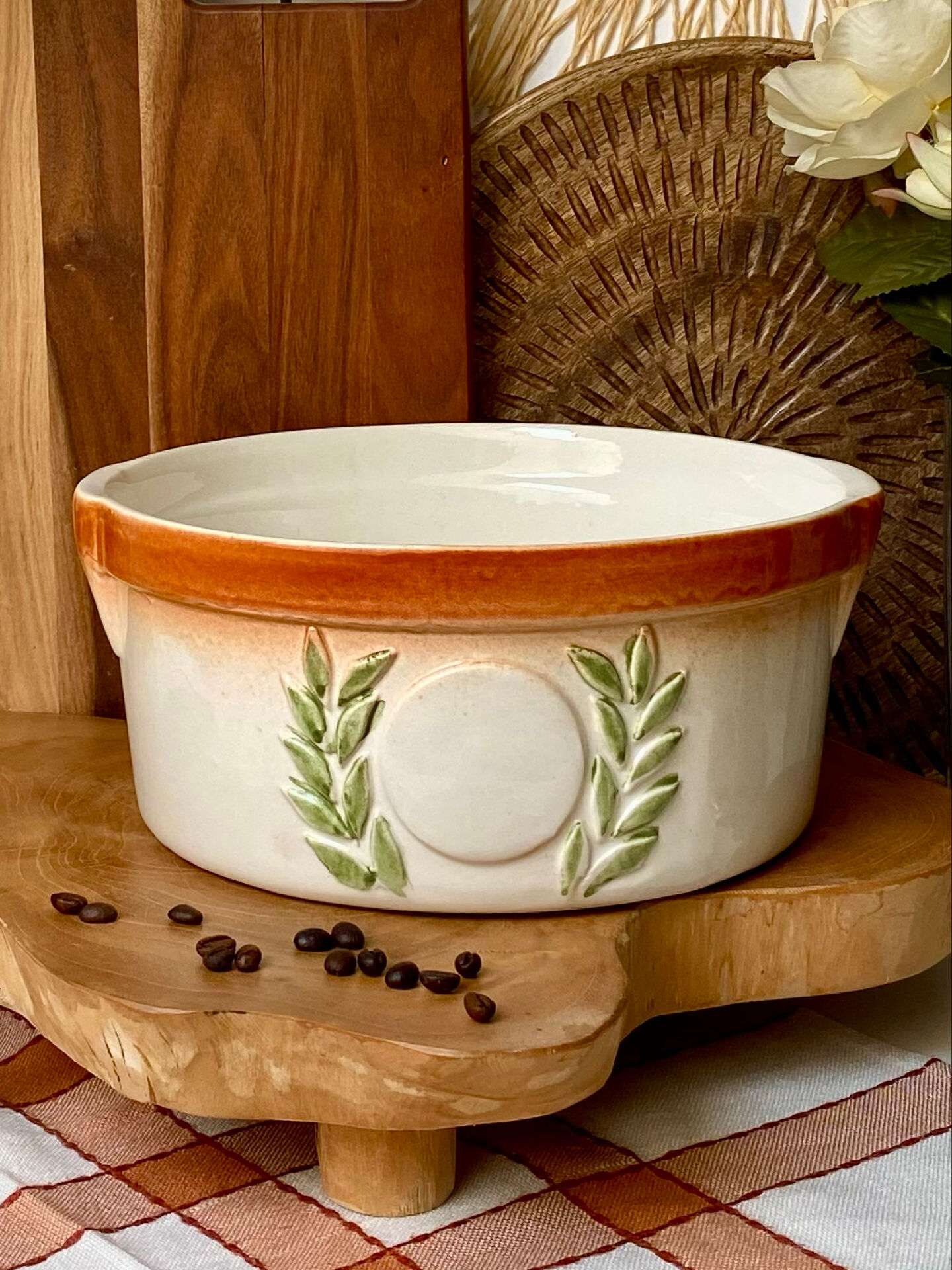 Ceramic plate
